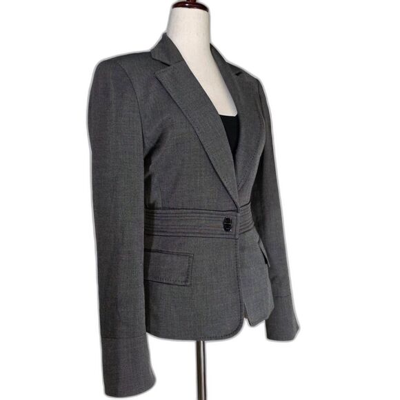 Anne Klein Single Closure Fitted Blazer Size 8 - Picture 2 of 13